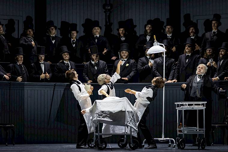 Gastspiel Edinburgh «Un ballo in maschera». Foto: Shurte