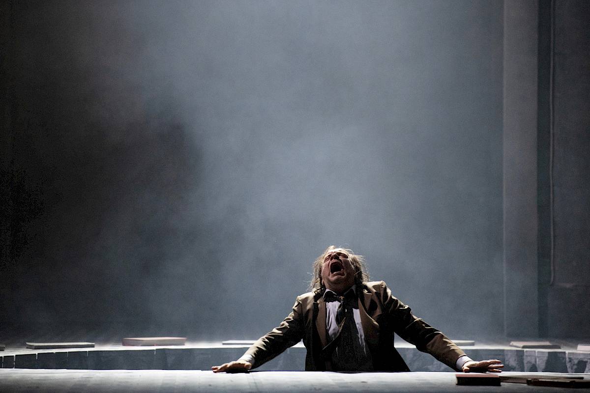 Szenenfoto von "Boris Godunow" am Opernhaus Zürich